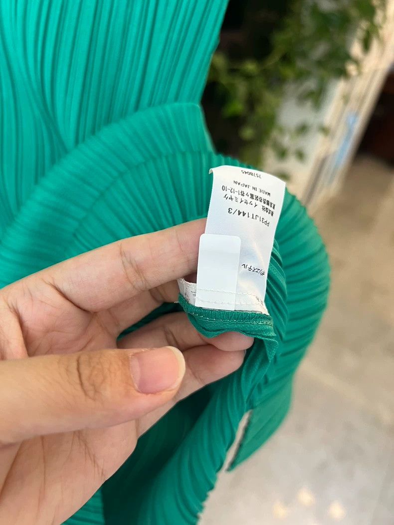 Issey Miyake Issey Miyake Long Green Sleeveless Dress-yf Size US M / EU 48-50 / 2 - 6 Thumbnail