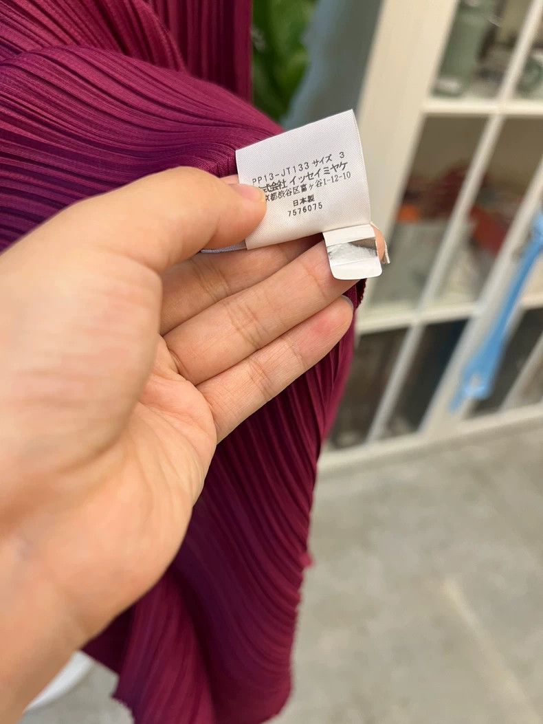 Issey Miyake Issey Miyake Long Vest Dress Plum Color-yf Size US M / EU 48-50 / 2 - 4 Thumbnail