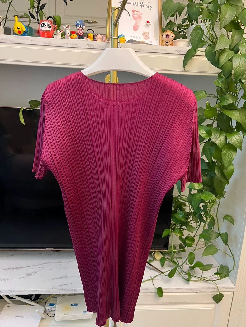 Issey Miyake Issey Miyake Long Vest Dress Plum Color-yf Size US M / EU 48-50 / 2 - 5 Thumbnail