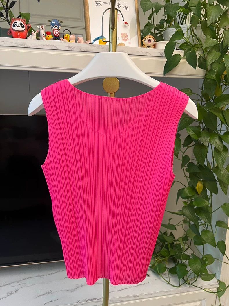 Issey Miyake Issey Miyake Pink Sleeveless Top for Sale-yf Size US M / EU 48-50 / 2 - 5 Thumbnail