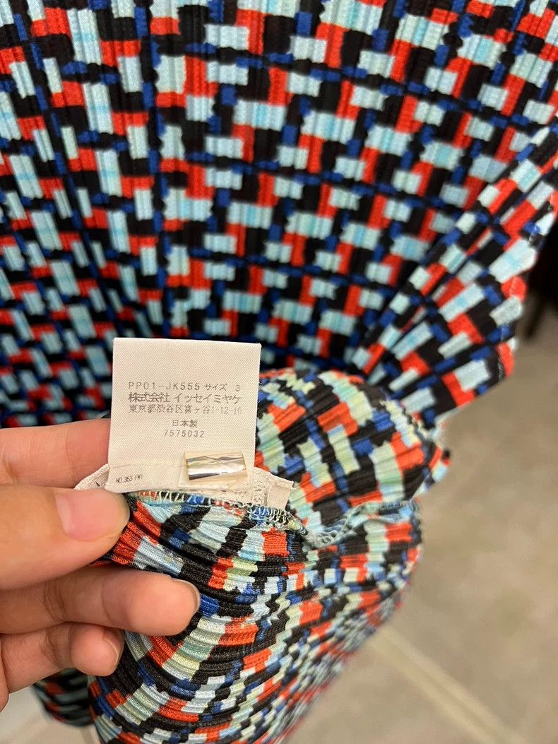 Issey Miyake Issey Miyake Sleeveless Mosaic Top Size 3-yf Size US M / EU 48-50 / 2 - 4 Thumbnail