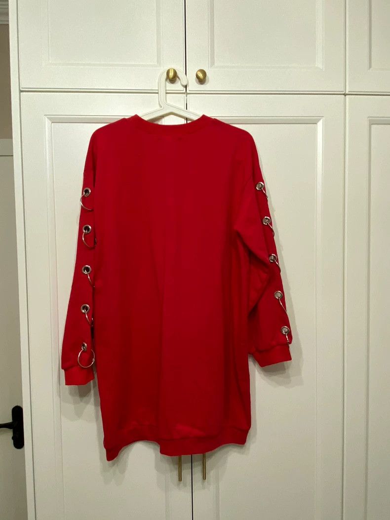H&M Urban Revivo Red Long Sleeve Sweatshirt-yf Size US S / EU 44-46 / 1 - 2 Thumbnail