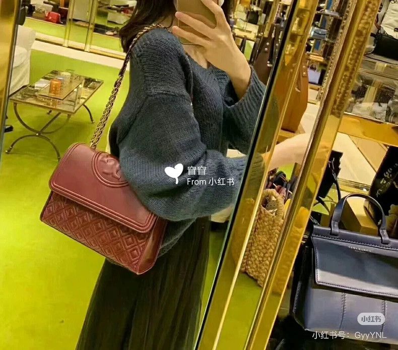 Tory Burch Tory Burch Pink Shoulder Bag with Tassel-yf Size ONE SIZE - 9 Thumbnail