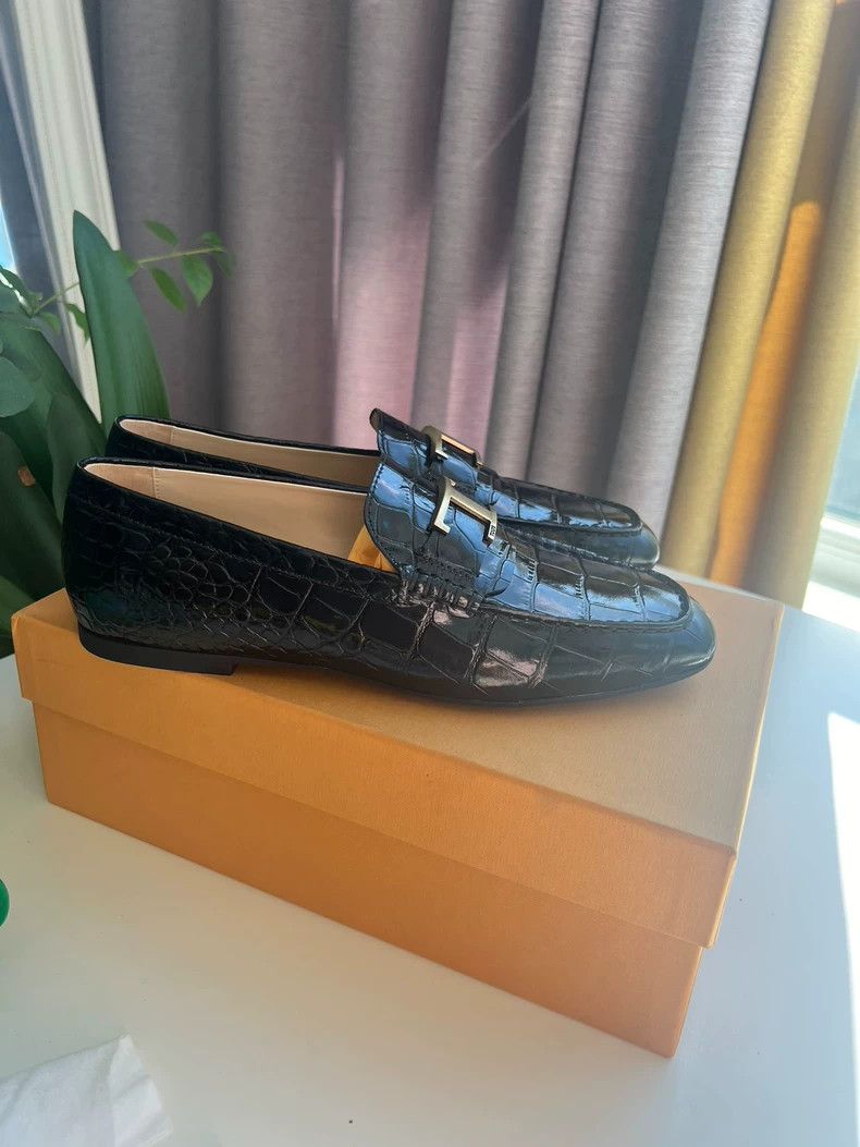 Gucci Tods Women's Black Loafers Size 39-yf Size US 8.5 / EU 41-42 - 8 Thumbnail