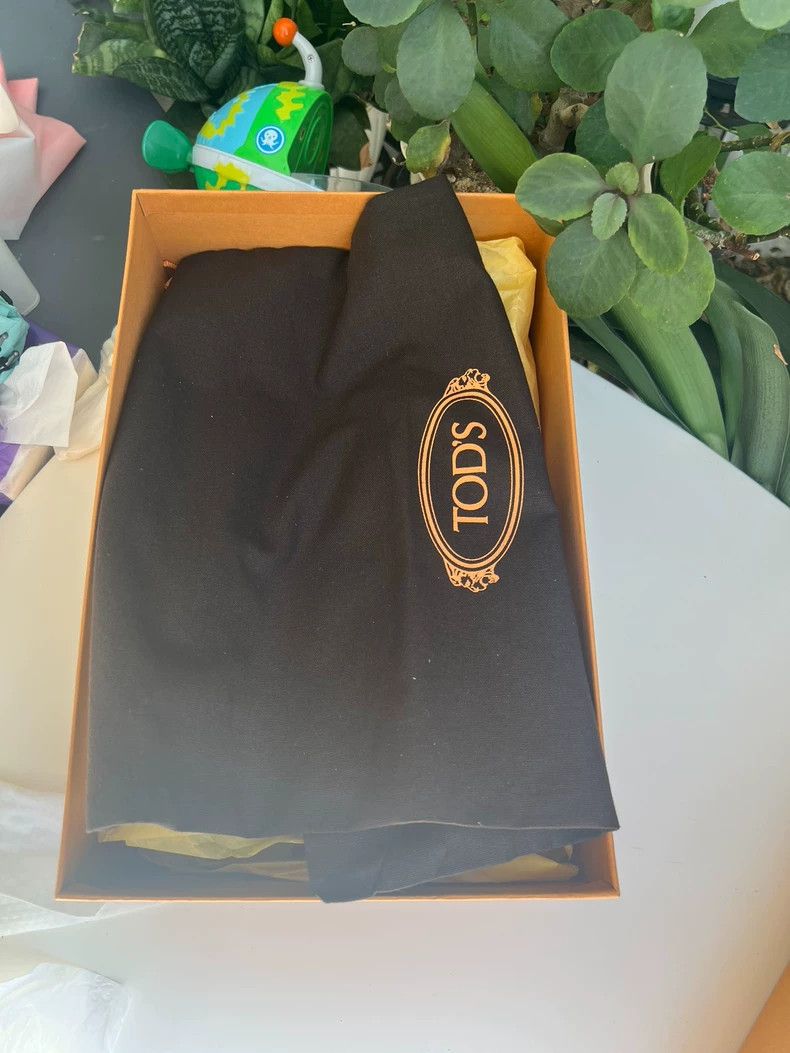 Tod's Tods Black Leather Flat Shoes Size 39-yf Size US 8.5 / EU 41-42 - 9 Thumbnail