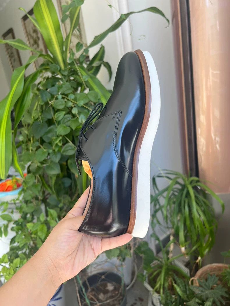 Tod's Tods Black Leather Flat Shoes Size 39-yf Size US 8.5 / EU 41-42 - 3 Thumbnail