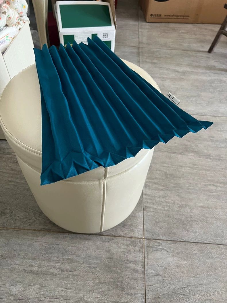 Issey Miyake Issey Miyake Pleated Bag in Blue Green-yf Size ONE SIZE - 4 Thumbnail