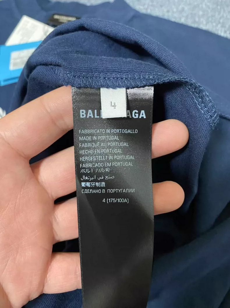 Balenciaga Balenciaga Supported Short Sleeve T-Shirt-yf Size US L / EU 52-54 / 3 - 5 Thumbnail