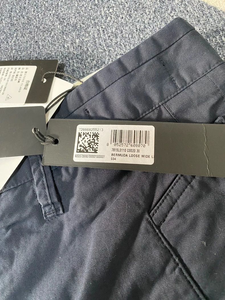 Stone Island Stone Island Classic Logo Shorts Size 30-yf Size US 30 / EU 46 - 3 Thumbnail