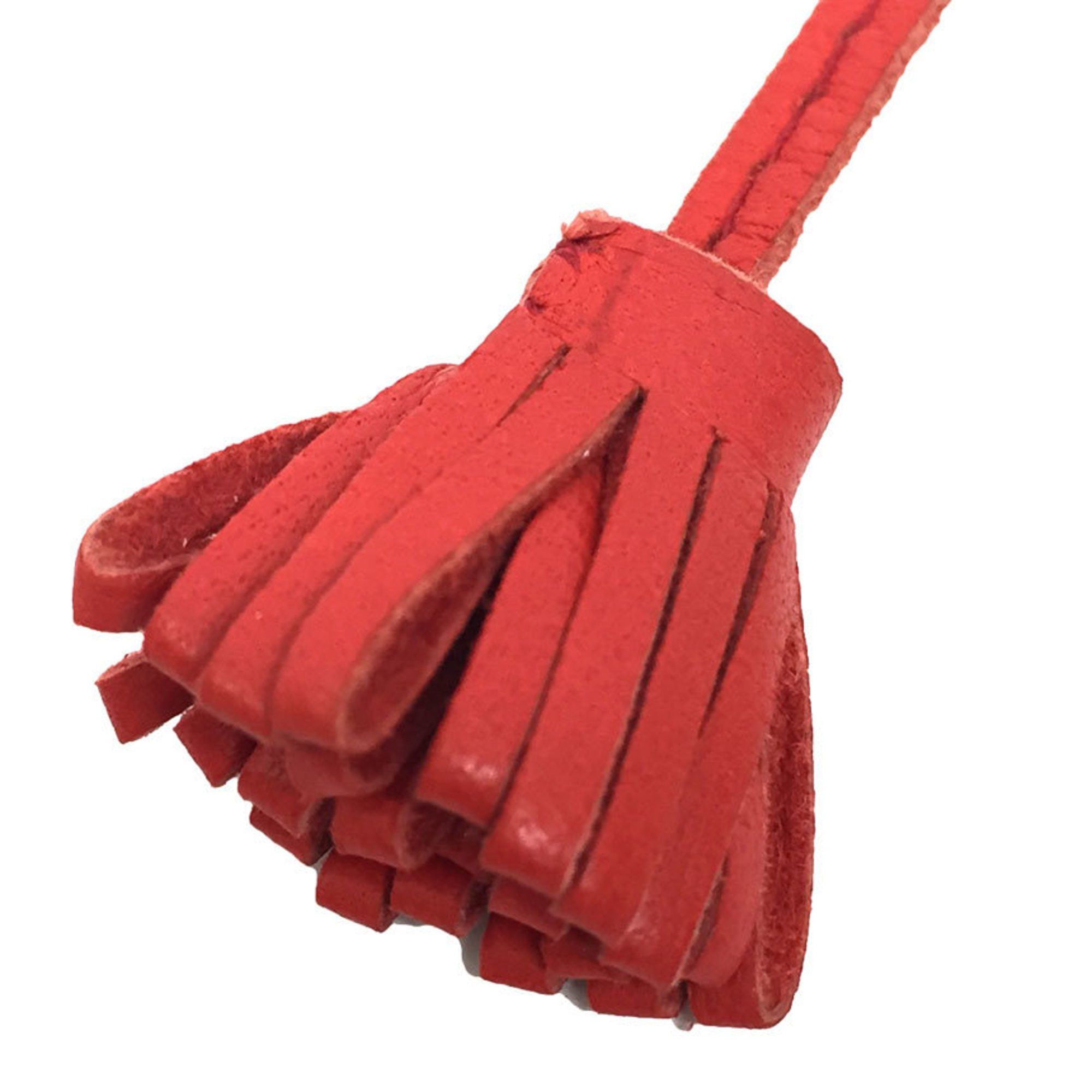 Hermes Hermes CARMENCITA POMPOM 17 Agnès Milo Red Bookmark Keychain Bag Charm Size ONE SIZE - 2 Thumbnail