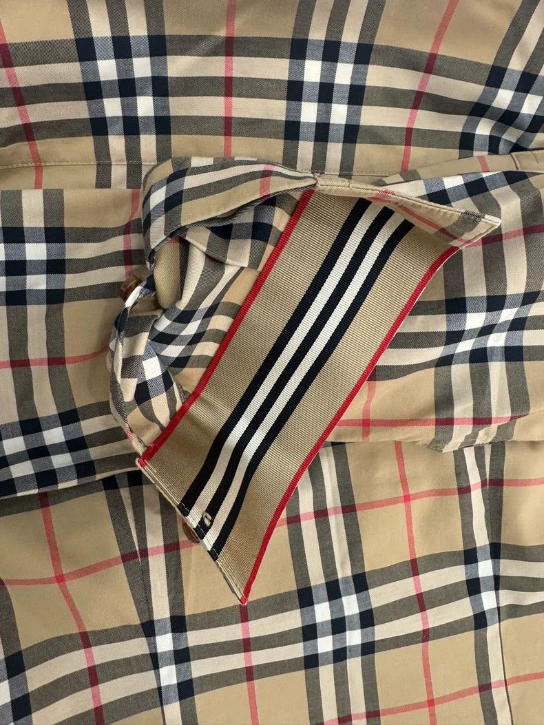 Burberry Burberry Checked Long Sleeve Shirt Size UK4-yf Size US XS / EU 42 / 0 - 3 Thumbnail