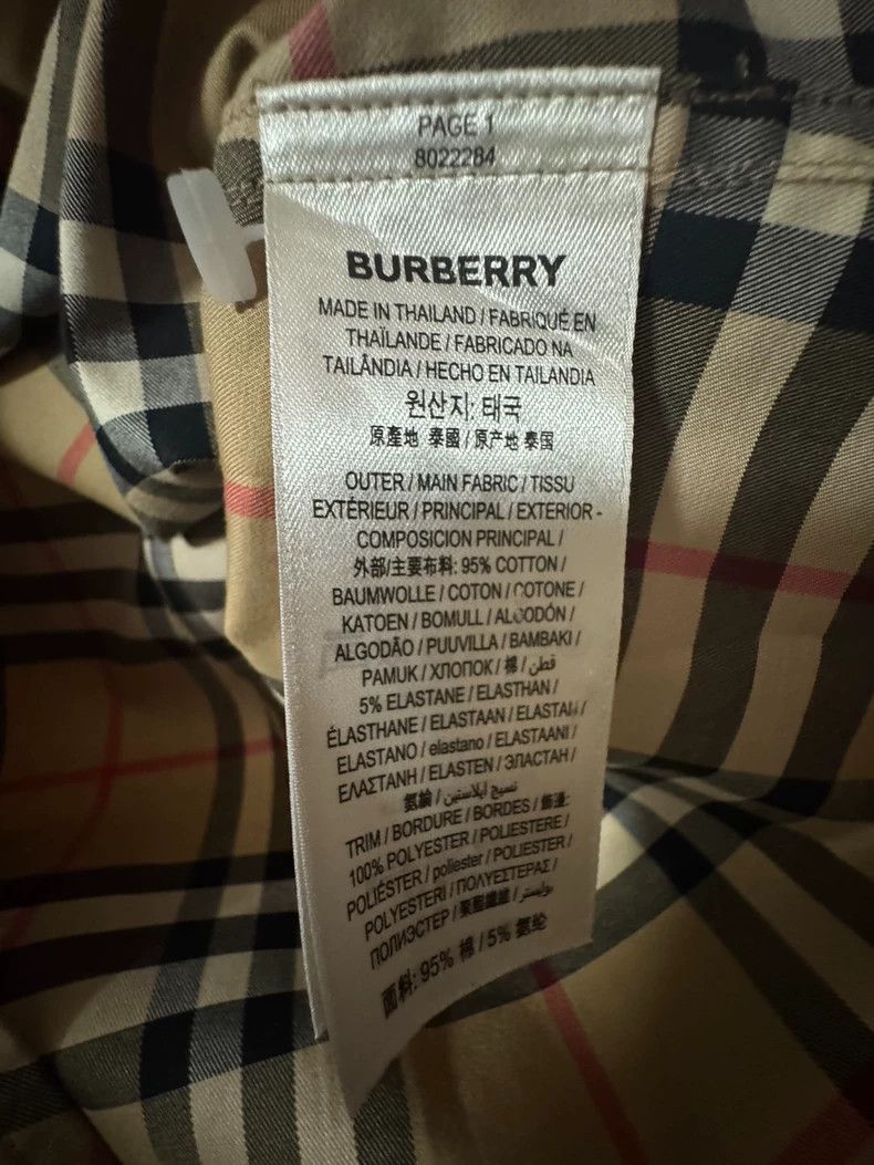 Burberry Burberry Checked Long Sleeve Shirt Size UK4-yf Size US XS / EU 42 / 0 - 5 Thumbnail