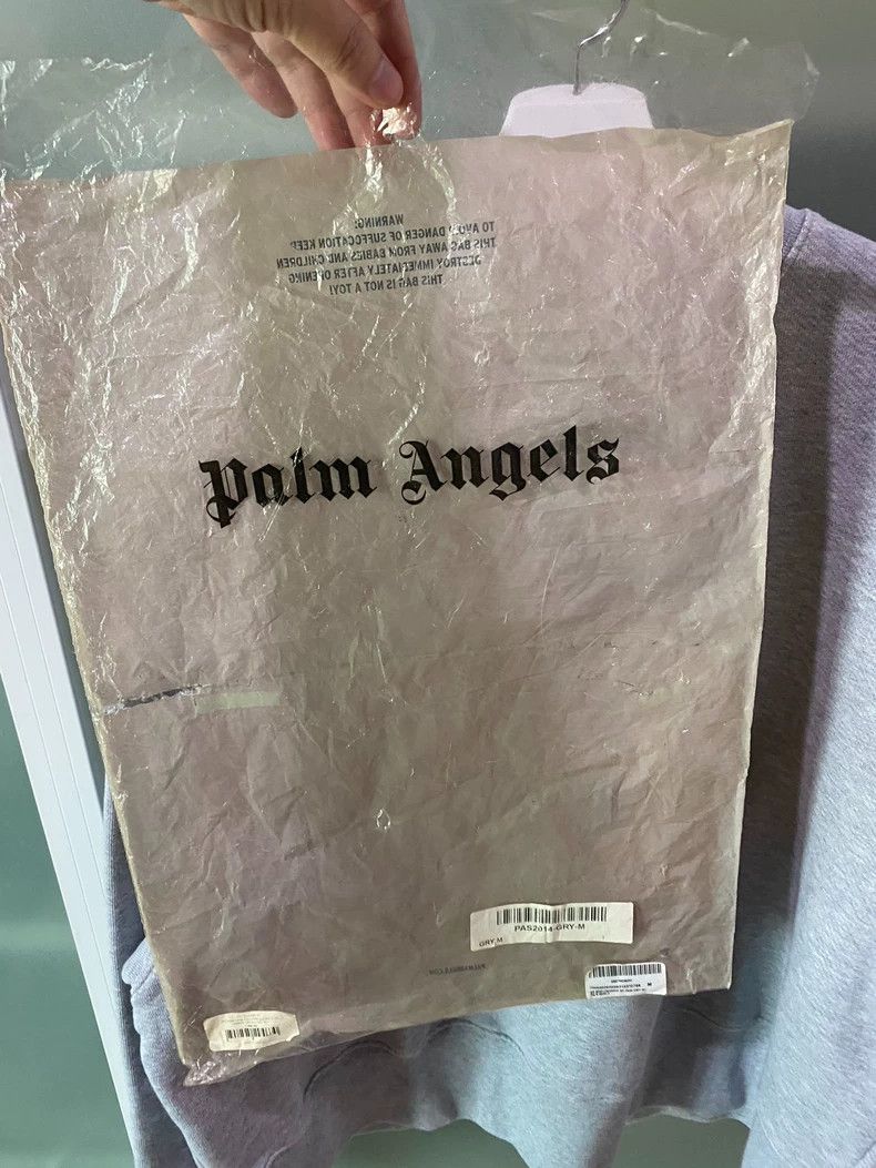 Palm Angels Palm Angels Teddy Bear Long Sleeve Sweatshirt-yf Size US M / EU 48-50 / 2 - 2 Thumbnail