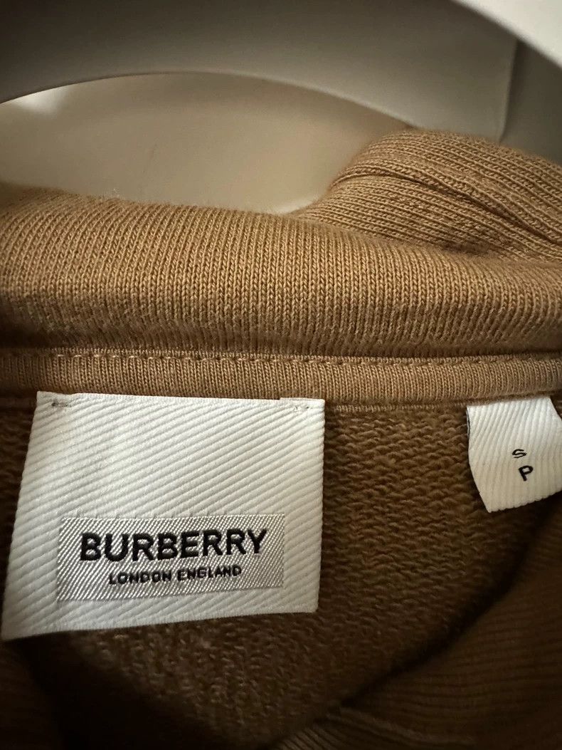 Burberry Burberry Camel Logo Hooded Sweatshirt-yf Size US S / EU 44-46 / 1 - 4 Thumbnail