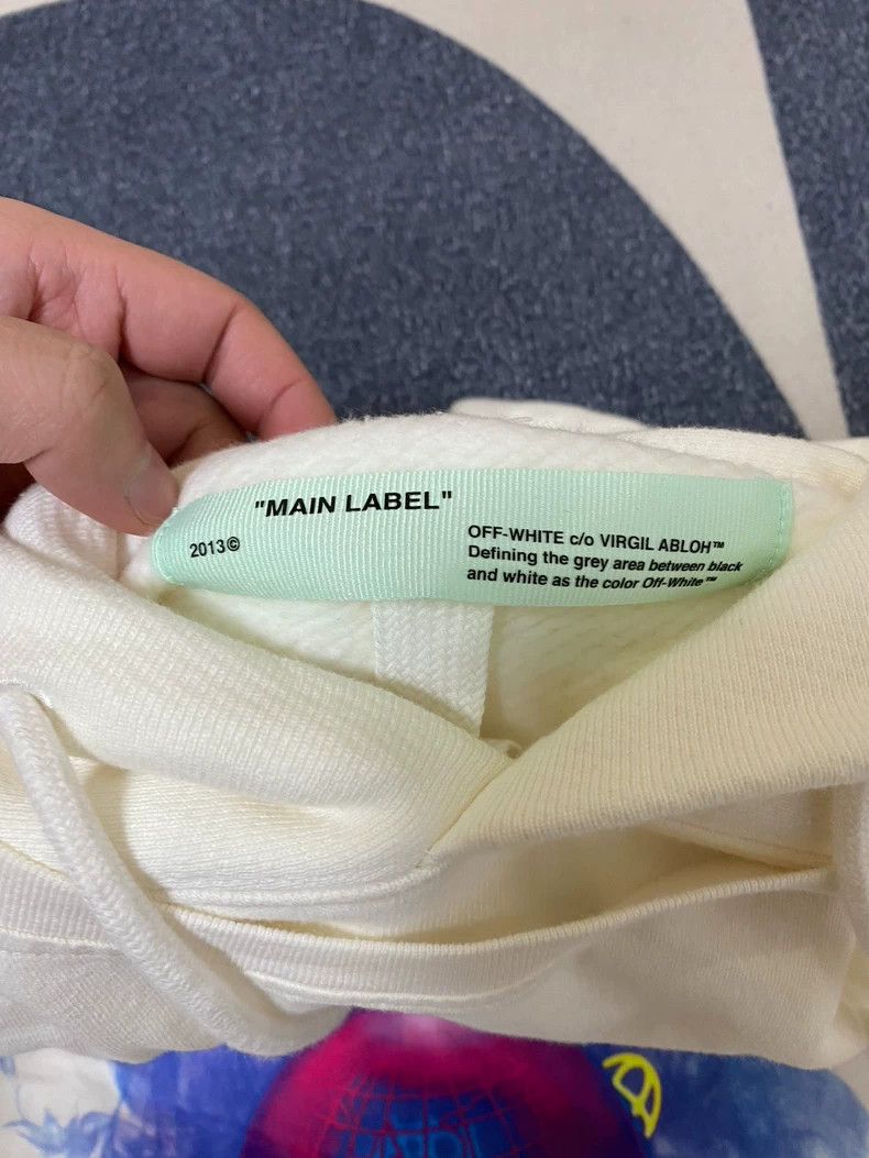 Maison MIHARA YASUHIRO Off White Hooded Sweatshirt with Pockets-yf Size US M / EU 48-50 / 2 - 4 Thumbnail