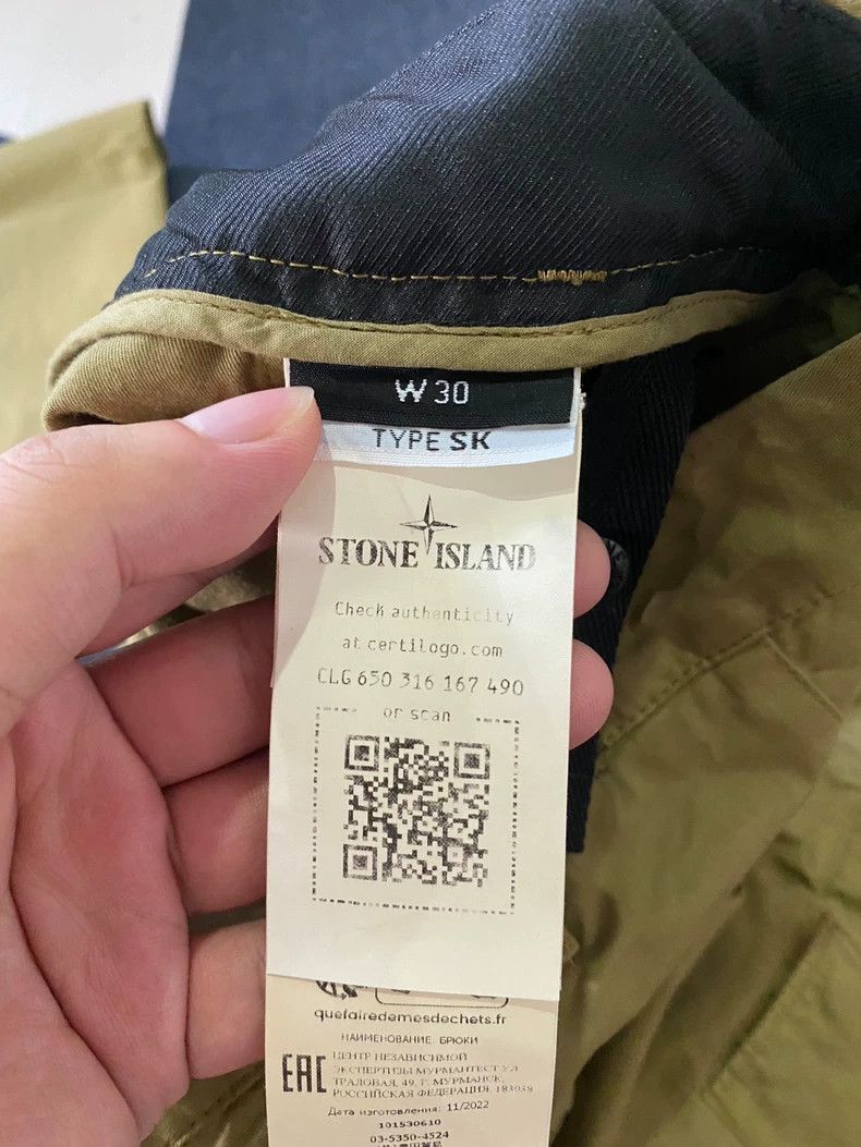 Stone Island Stone Island Solid Color Zip Cargo Pants-yf Size US 30 / EU 46 - 4 Thumbnail