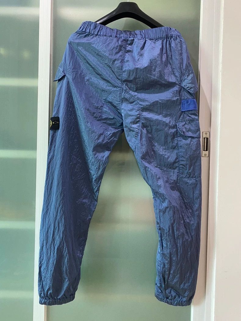 Stone Island Stone Island Double Zip Metallic Nylon Pants-yf Size US 36 / EU 52 - 2 Thumbnail