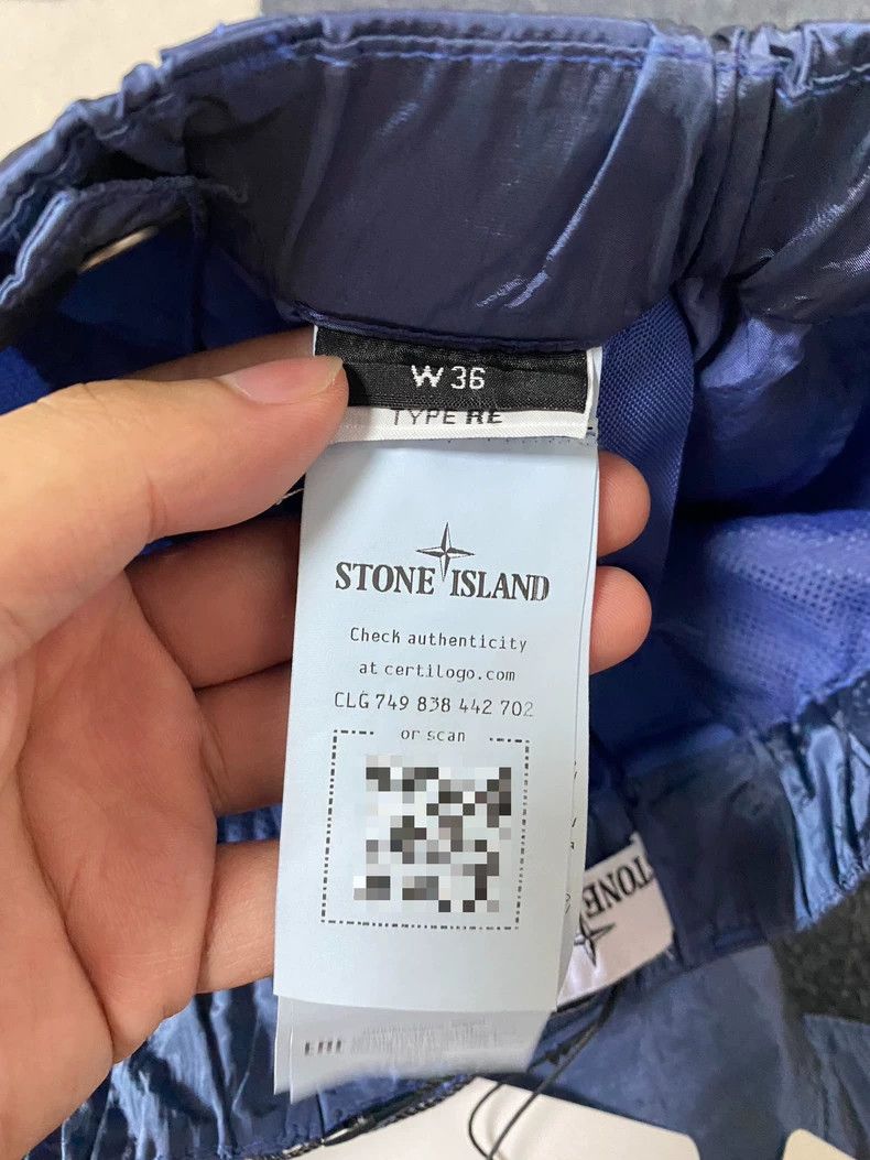 Stone Island Stone Island Double Zip Metallic Nylon Pants-yf Size US 36 / EU 52 - 3 Thumbnail