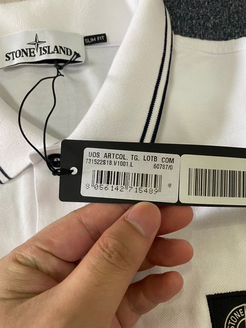 Stone Island Stone Island Classic Short Sleeve Polo Shirt-yf Size US L / EU 52-54 / 3 - 4 Thumbnail