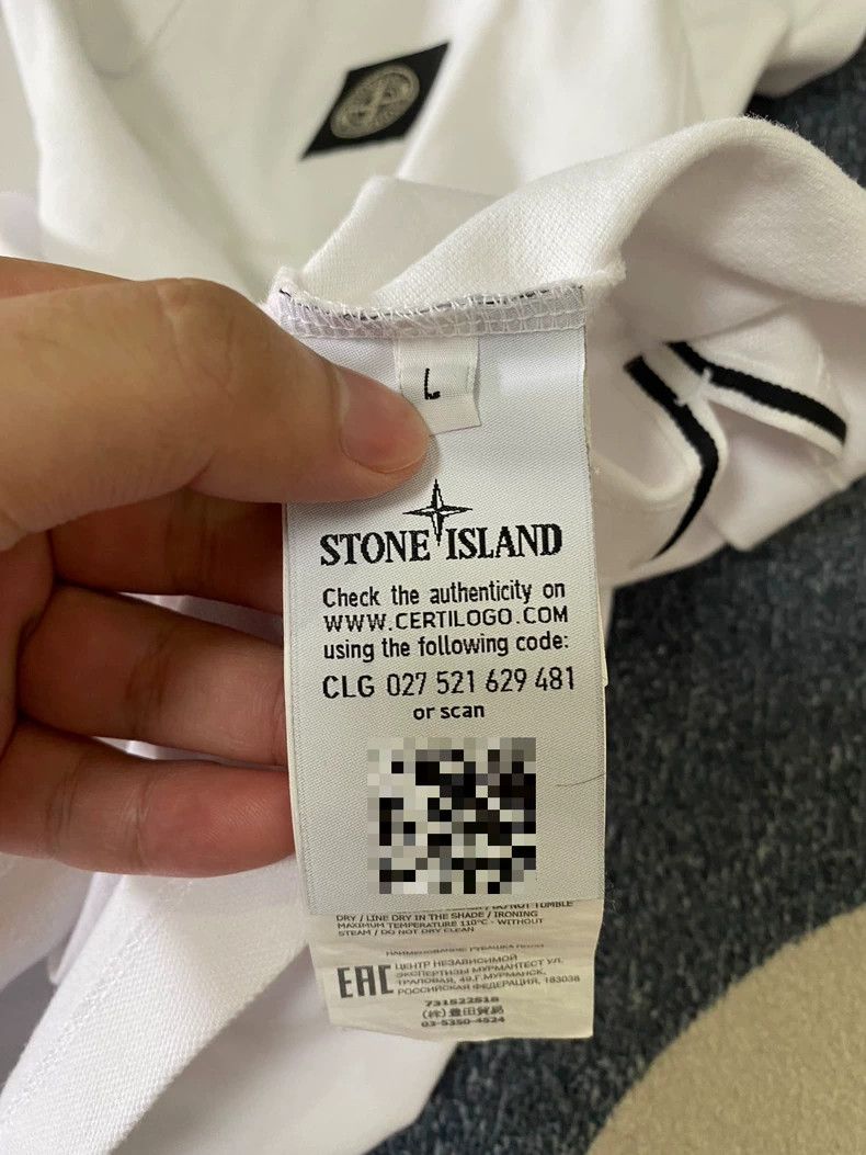 Stone Island Stone Island Classic Short Sleeve Polo Shirt-yf Size US L / EU 52-54 / 3 - 5 Thumbnail