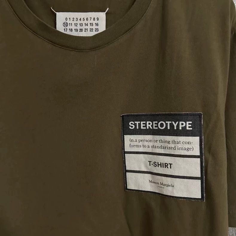 Maison Margiela Maison Margiela Short Sleeve T-Shirt Size 50-yf Size US L / EU 52-54 / 3 - 2 Thumbnail