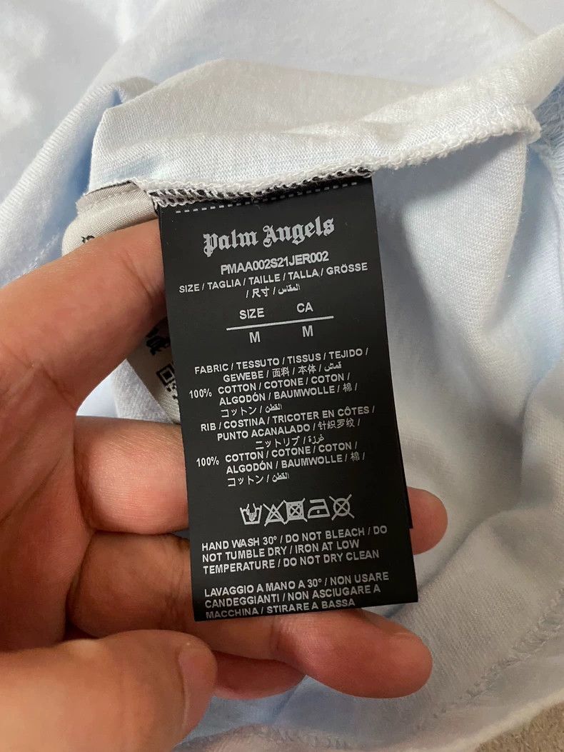 Palm Angels Palm Angels Logo Short Sleeve T-Shirt-yf Size US M / EU 48-50 / 2 - 4 Thumbnail