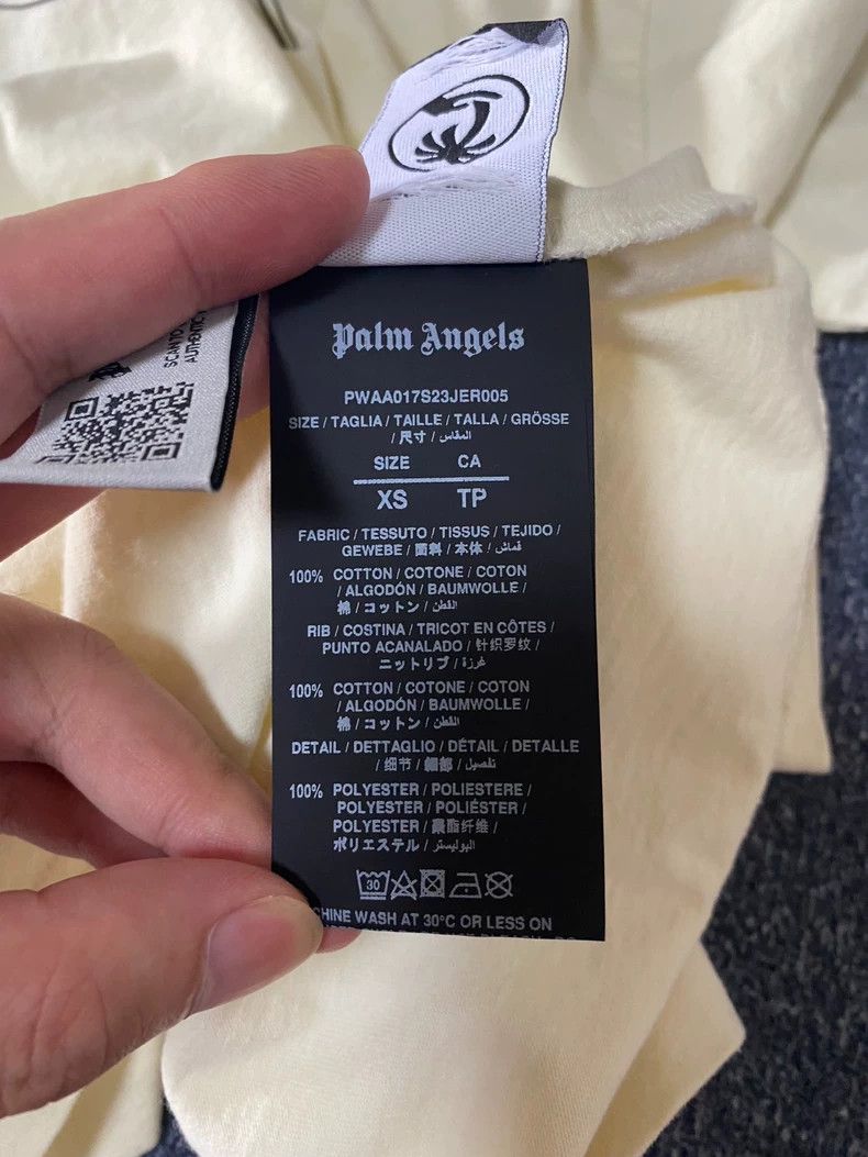 Palm Angels Palm Angels University Short Sleeve T-Shirt-yf Size US XS / EU 42 / 0 - 4 Thumbnail