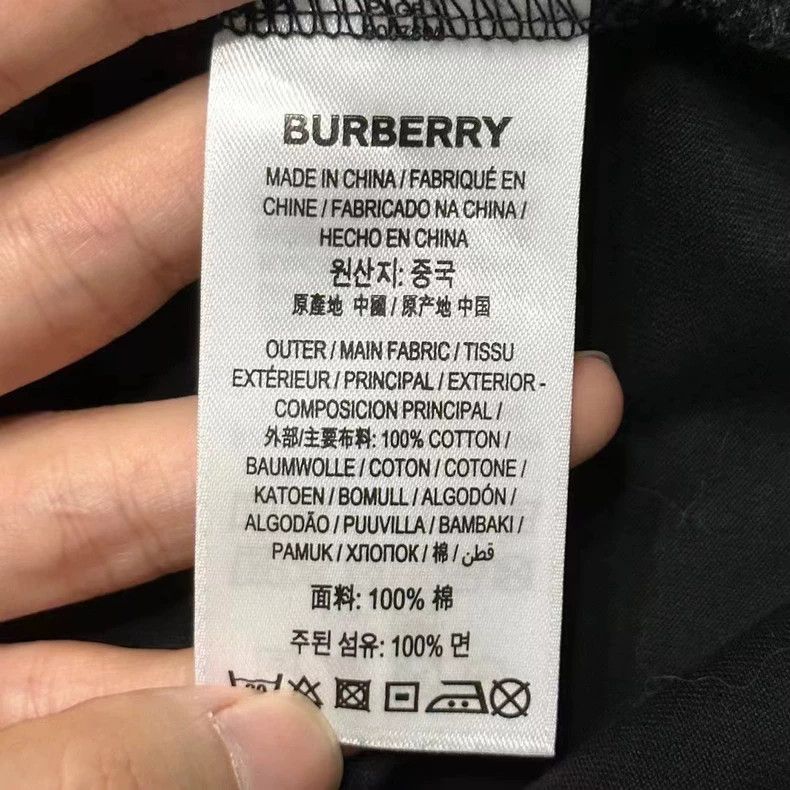 Burberry Burberry Logo Short Sleeve T-Shirt-yf Size US M / EU 48-50 / 2 - 2 Thumbnail