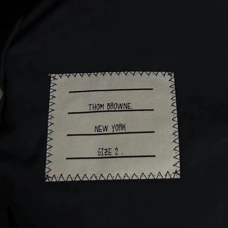 Thom Browne Thom Browne Long Sleeve Jacket with Tag-yf Size US M / EU 48-50 / 2 - 2 Thumbnail