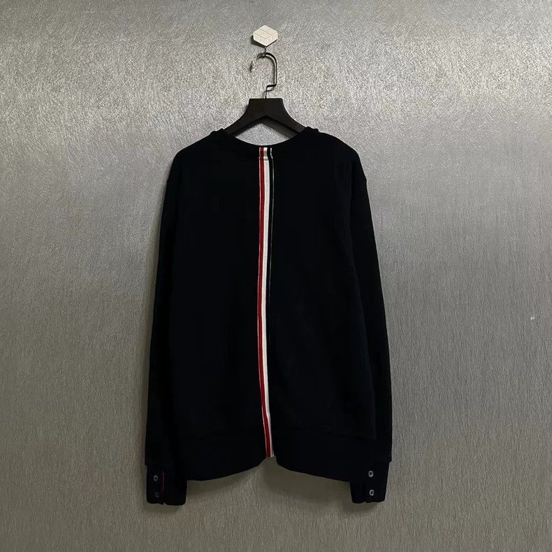 Thom Browne Thom Browne Sweatshirt with Stripes on Back-yf Size US M / EU 48-50 / 2 - 2 Thumbnail