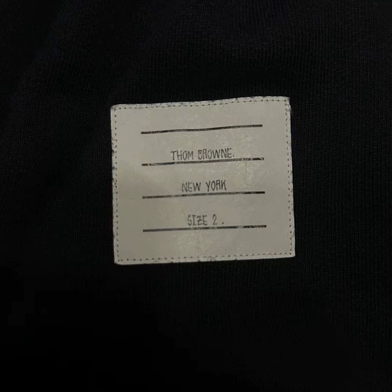 Thom Browne Thom Browne Sweatshirt with Stripes on Back-yf Size US M / EU 48-50 / 2 - 3 Thumbnail