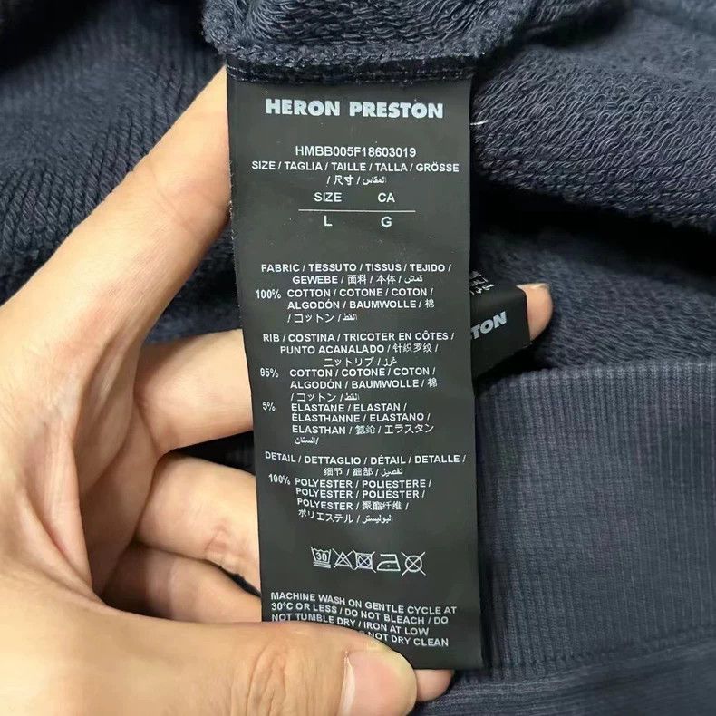Heron Preston Heron Preston Public Culture Hoodie Large Size-yf Size US L / EU 52-54 / 3 - 3 Thumbnail