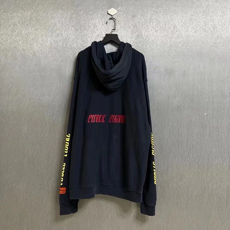 Heron Preston Heron Preston Public Culture Hoodie Large Size-yf Size US L / EU 52-54 / 3 - 2 Thumbnail