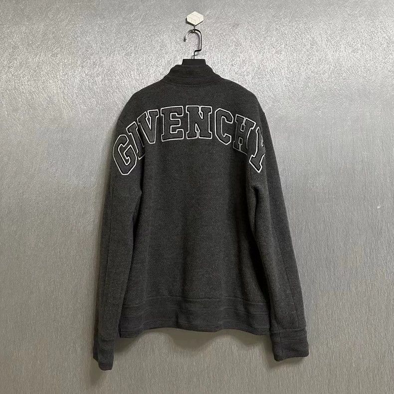 Givenchy Givenchy New Wool Baseball Jacket Size XL-yf Size US XL / EU 56 / 4 - 2 Thumbnail