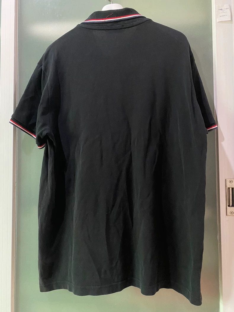 Moncler Moncler Black Short Sleeve Polo Shirt-yf Size US XXL / EU 58 / 5 - 2 Thumbnail