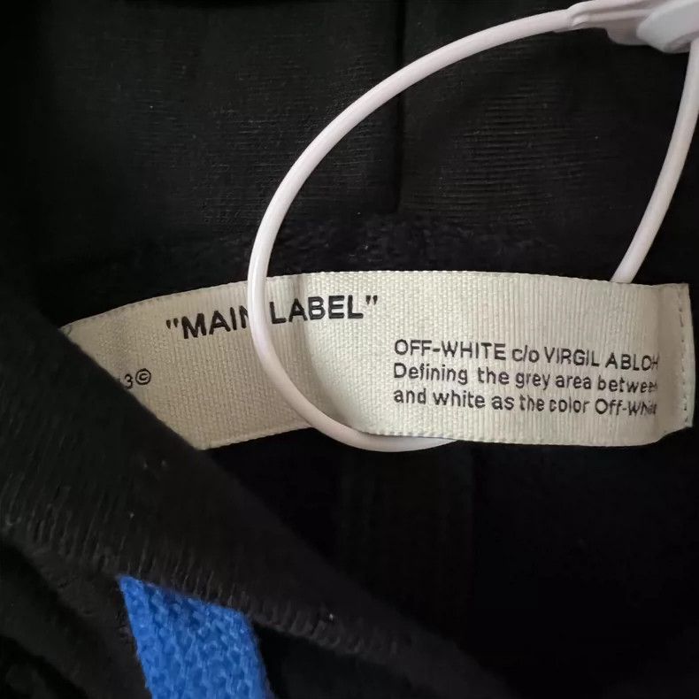 Maison MIHARA YASUHIRO Off White Hooded Sweatshirt with Colorful Strings-yf Size US M / EU 48-50 / 2 - 3 Thumbnail