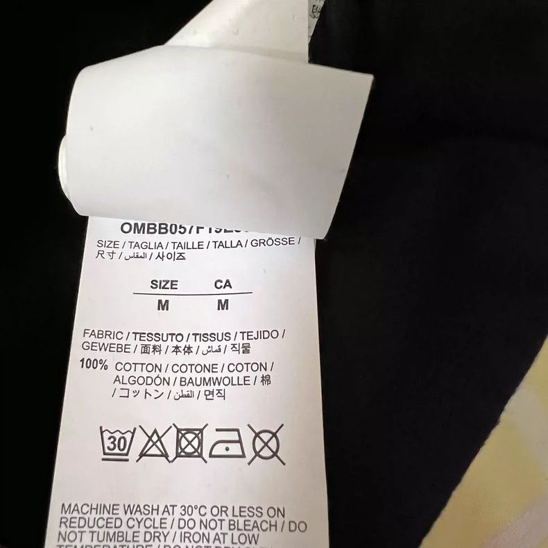 Maison MIHARA YASUHIRO Off White Hooded Sweatshirt with Colorful Strings-yf Size US M / EU 48-50 / 2 - 5 Thumbnail