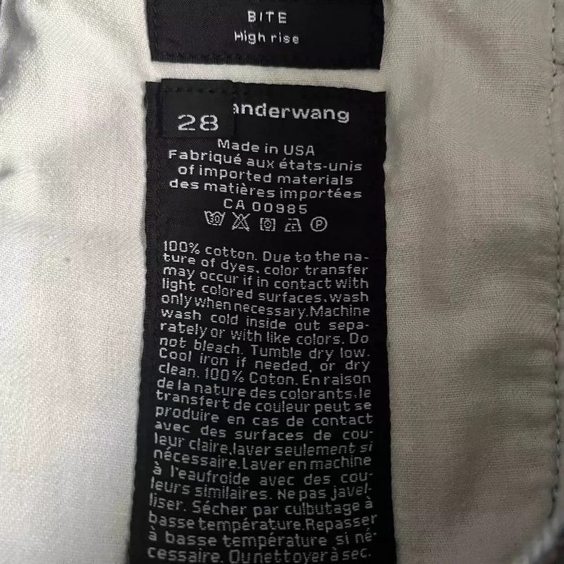 Alexander Wang Alexander Wang Denim Shorts Size 28-yf Size US 28 / EU 44 - 3 Thumbnail