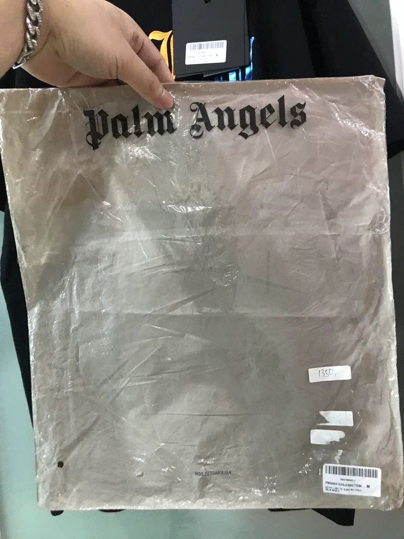 Palm Angels Palm Angels Gothic Short Sleeve T-shirt-yf Size US XXS / EU 40 - 2 Thumbnail