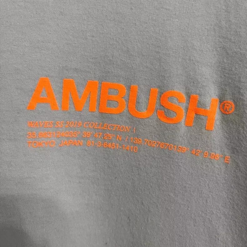 Maison MIHARA YASUHIRO Ambush Short Sleeve T-Shirt in Light Blue-yf Size US S / EU 44-46 / 1 - 2 Thumbnail