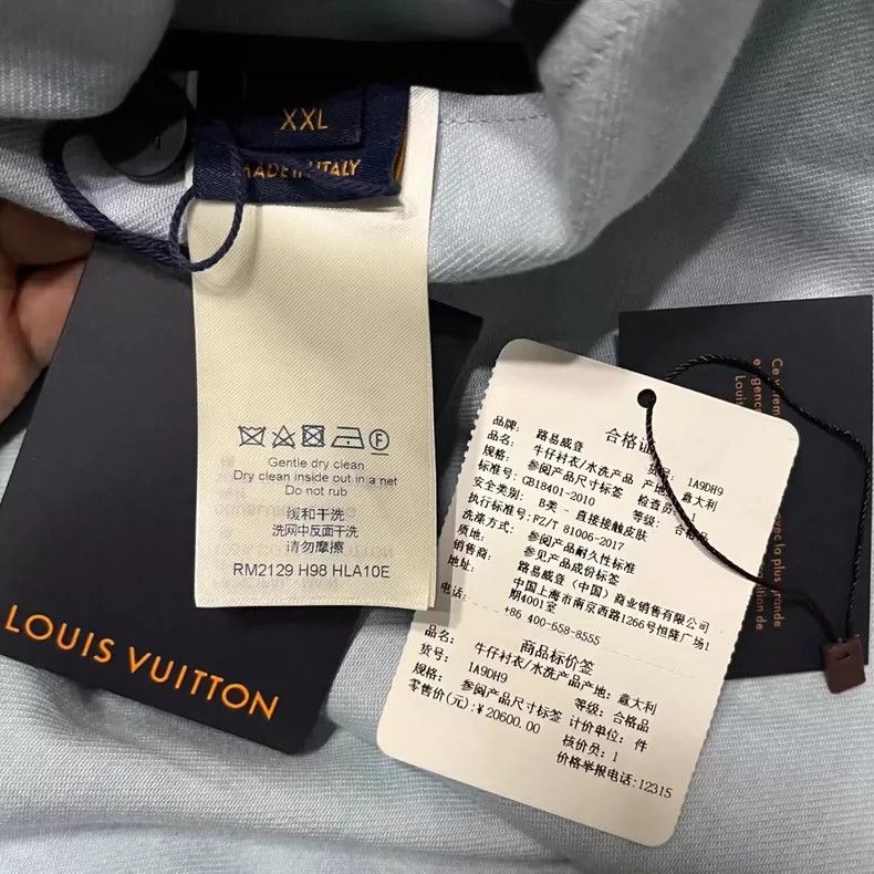 Louis Vuitton Louis Vuitton Laser Render Sunset Denim Shirt-yf Size US XXL / EU 58 / 5 - 3 Thumbnail