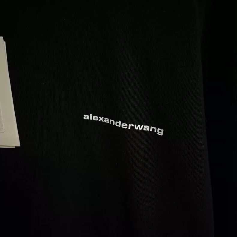 Alexander Wang Alexander Wang Long Sleeve T-Shirt with Logo-yf Size US XXS / EU 40 - 2 Thumbnail