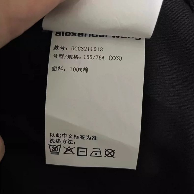 Alexander Wang Alexander Wang Long Sleeve T-Shirt with Logo-yf Size US XXS / EU 40 - 5 Thumbnail