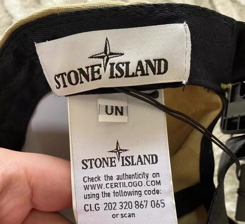 Stone Island Stone Island Logo Baseball Cap with Tag-yf Size ONE SIZE - 3 Thumbnail