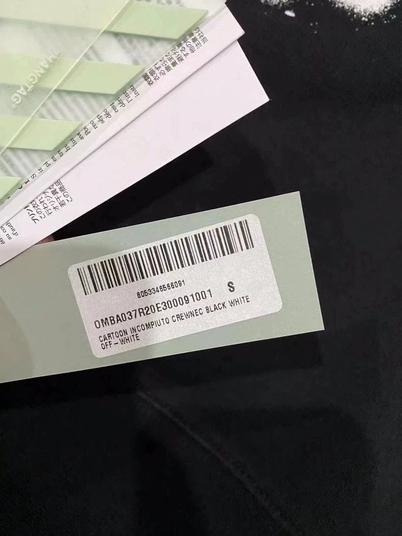 Off-White Off White Golden Ratio Black Sweatshirt-yf Size US S / EU 44-46 / 1 - 5 Thumbnail