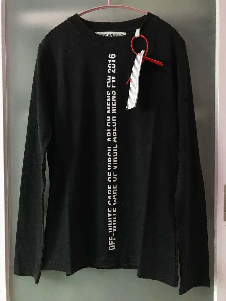 Off-White Off White Long Sleeve with Striped Design-yf Size US XS / EU 42 / 0 - 2 Thumbnail