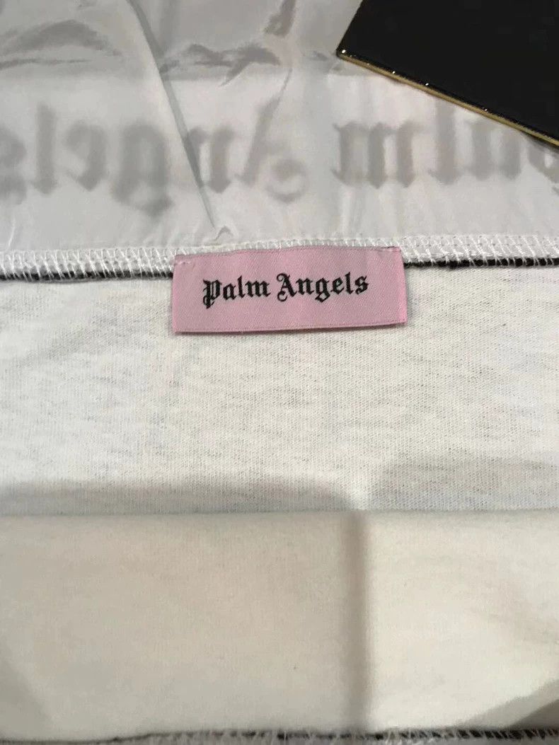Palm Angels Palm Angels Off-Shoulder Short Sleeve Shirt-yf Size US XS / EU 42 / 0 - 4 Thumbnail