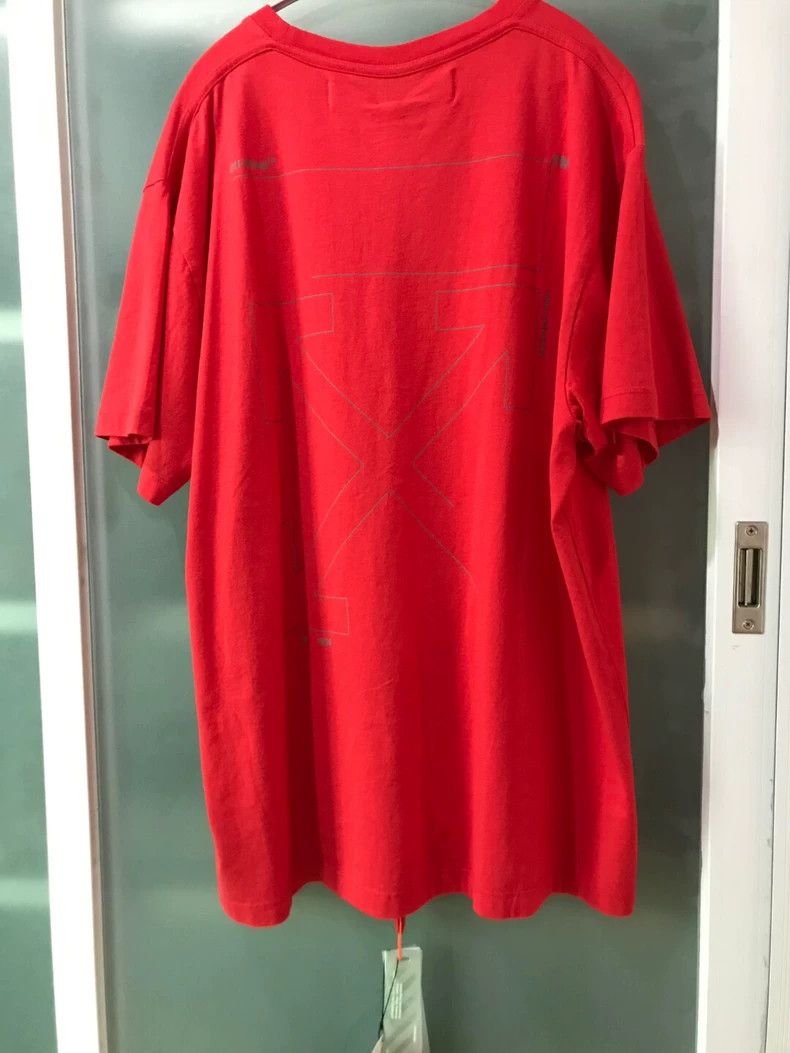 Alyx Off White Short Sleeve Red Shirt-yf Size US S / EU 44-46 / 1 - 2 Thumbnail