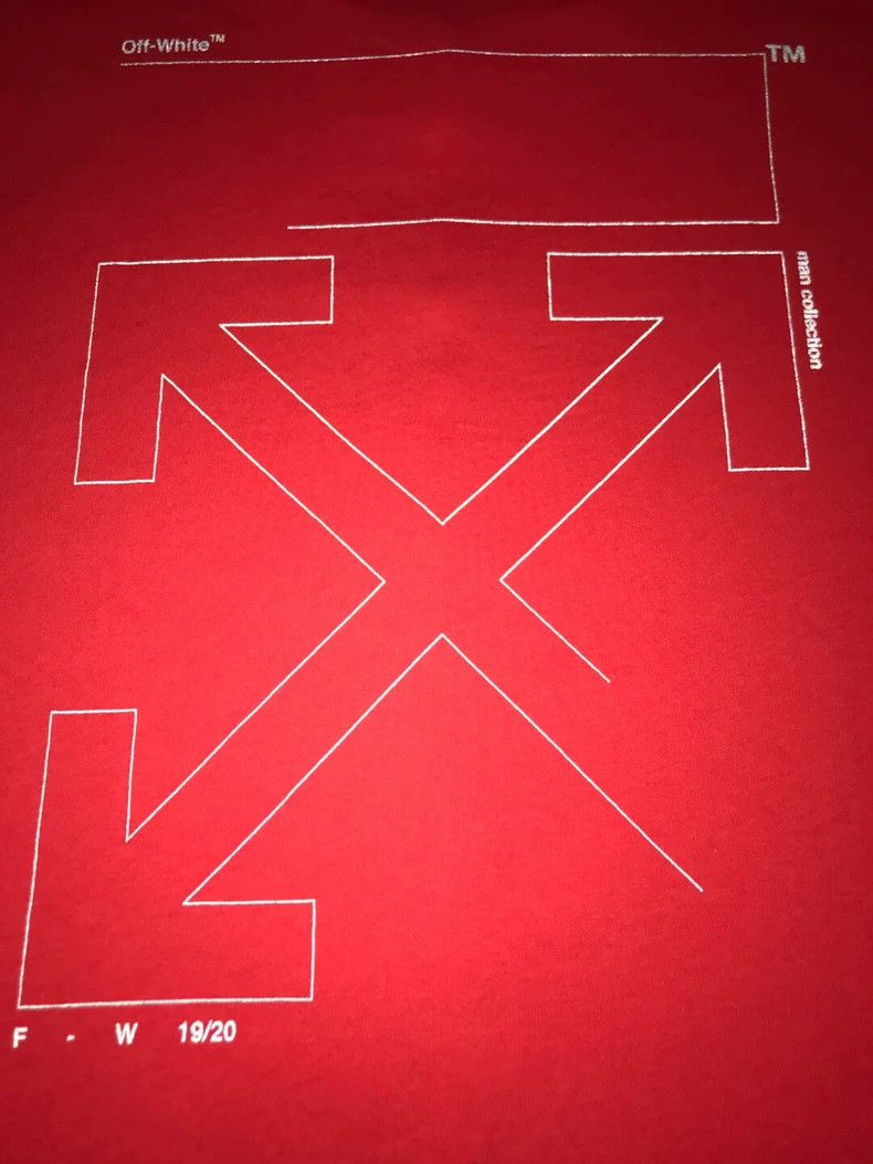 Alyx Off White Short Sleeve Red Shirt-yf Size US S / EU 44-46 / 1 - 3 Thumbnail