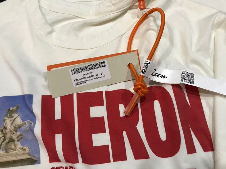 Heron Preston Heron Preston Short Sleeve Workwear T-Shirt-yf Size US S / EU 44-46 / 1 - 7 Thumbnail